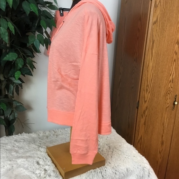 SO Peach XL lace up hoodie and high rise dolphin shorts both NWT - Picture 13 of 16